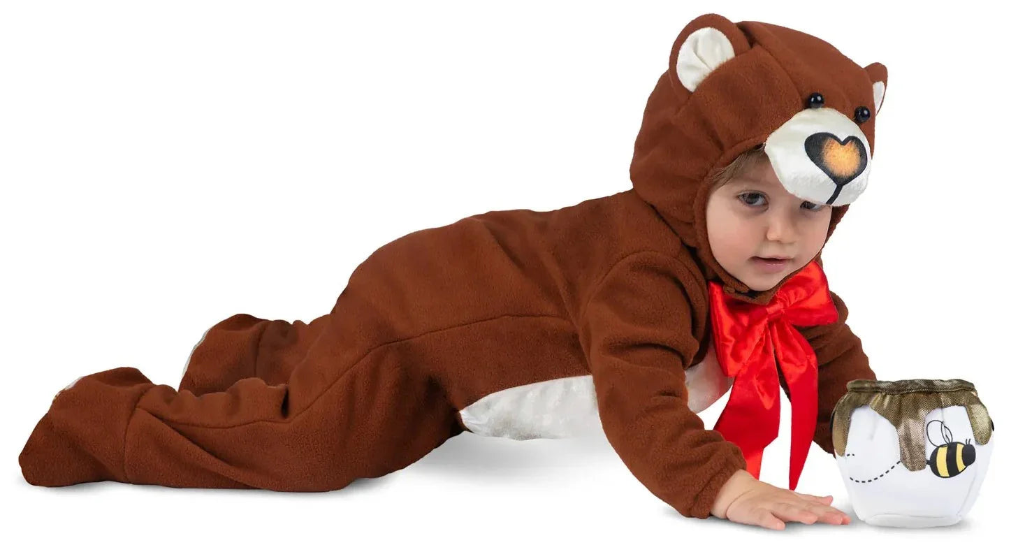 Disfraz de Oso Goloso de Peluche para Bebé Oso Pardo Viving